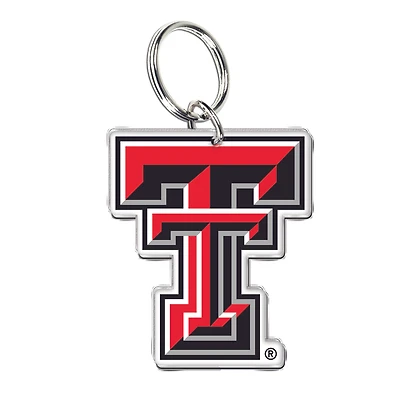 Porte-clés WinCraft Texas Tech Red Raiders en acrylique de qualité supérieure