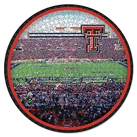 Puzzle rond WinCraft Texas Tech Red Raiders de 500 pièces