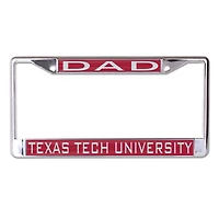 WinCraft Texas Tech Red Raiders S/L Dad License Plate Frame