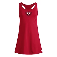 Robe-short à dos nageur adidas Red Texas Tech Raiders Spring Fling Active pour femme