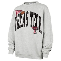 Women's '47  Gray Texas Tech Red Raiders Icon Fleece Sweatshirt