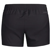 Short tissé adidas noir Texas Tech Red Raiders Sideline AEROREADY pour femme