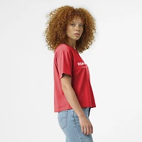 T-shirt à logo domicile rouge des Texas Tech Red Raiders pour femmes, championnes
