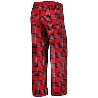 Women's Concepts Sport Red/Black Texas Tech Red Raiders Badge T-Shirt & Flannel Pants Sleep Set