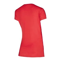 Ensemble de nuit pour femme Concepts Sport Red Texas Tech Raiders Vector T-shirt et pantalon en flanelle