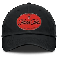 Casquette ajustable Candid noire Texas Tech Red Raiders pour femmes Fanatics