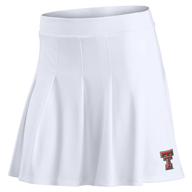 Women's Fanatics White Texas Tech Red Raiders Heritage Primary Skirt