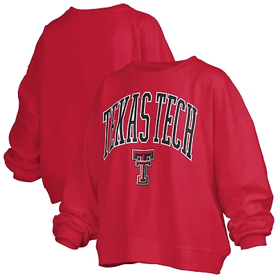 Sweat-shirt polaire Janise rouge Pressbox pour femme des Texas Tech Red Raiders