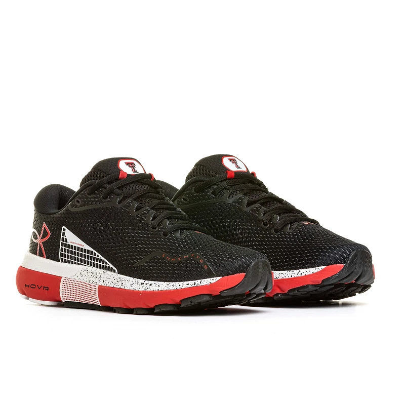 Women's Under Armour Black Texas Tech Red Raiders Infinite 5 Running Shoes