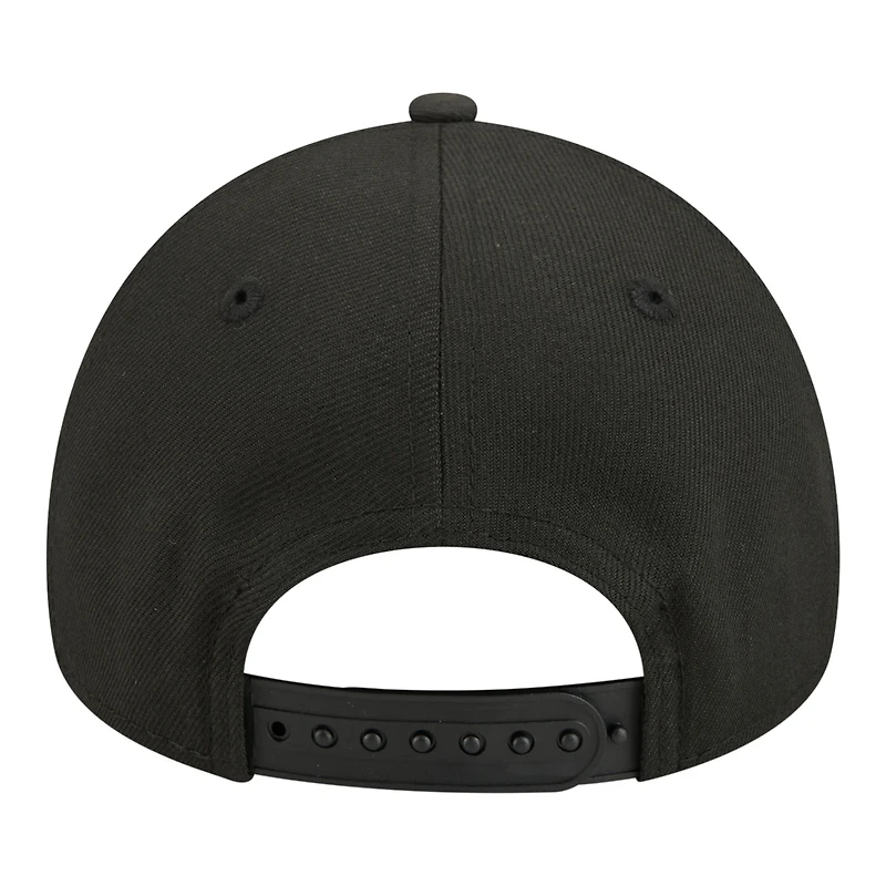 Youth New Era Black Texas Tech Red Raiders 9FORTY A-Frame Adjustable Hat