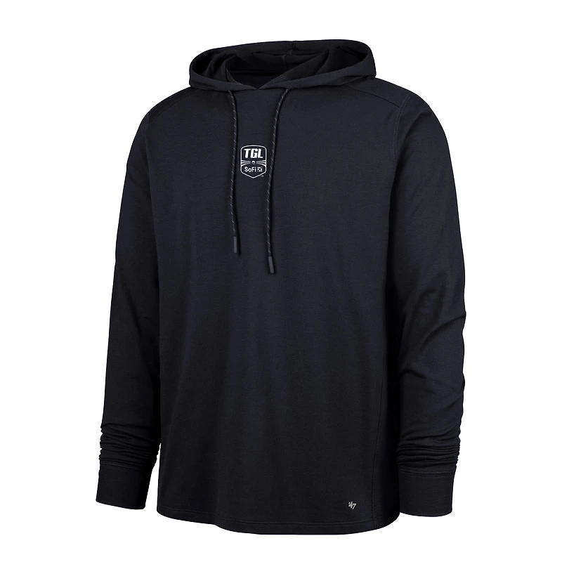 Men's '47 Black TGL Imprint Forward Lightweight Hoodie