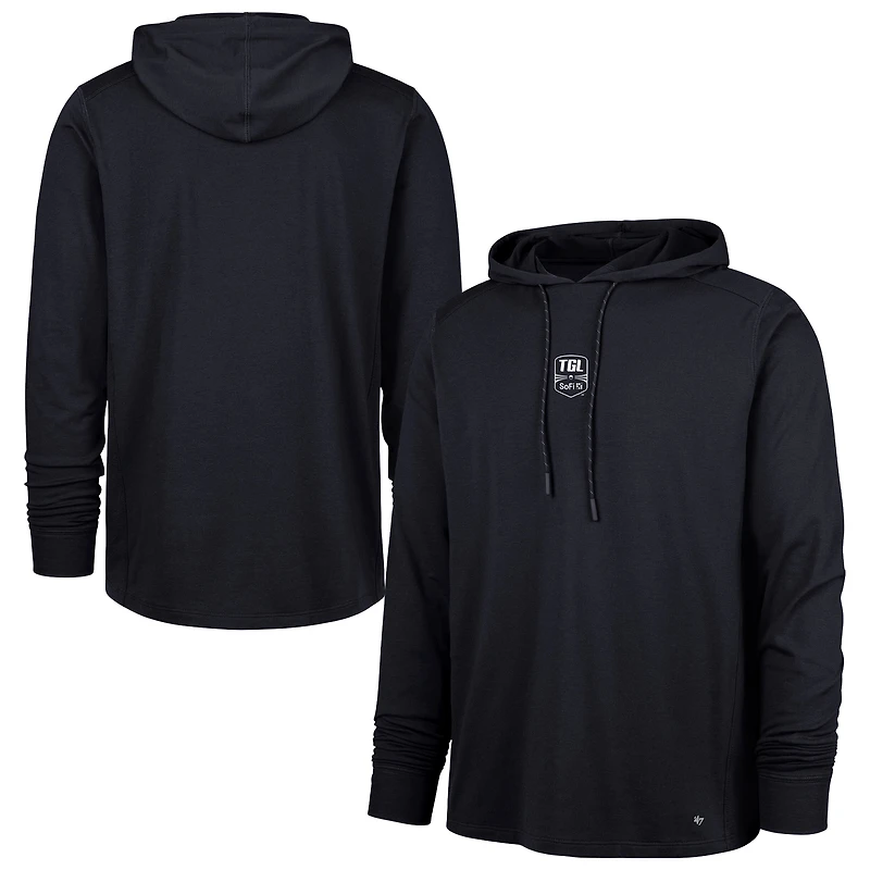 Men's '47 Black TGL Imprint Forward Lightweight Hoodie