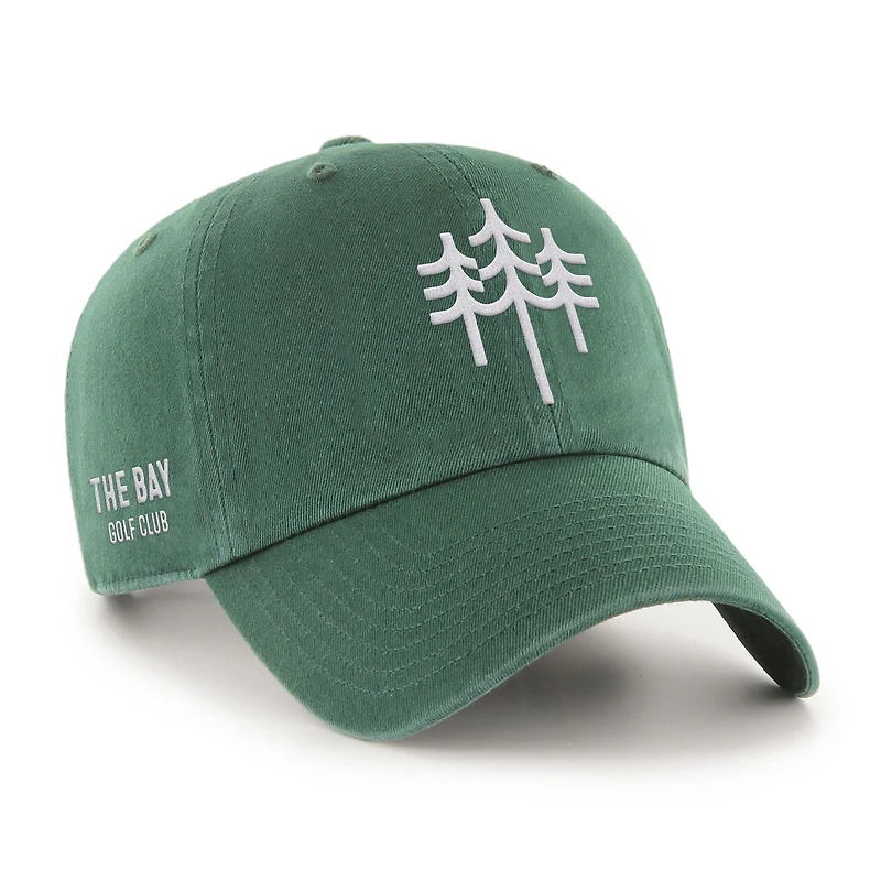 Casquette ajustable pour homme « 47 » vert foncé The Bay Golf Club Sure Shot Clean Up