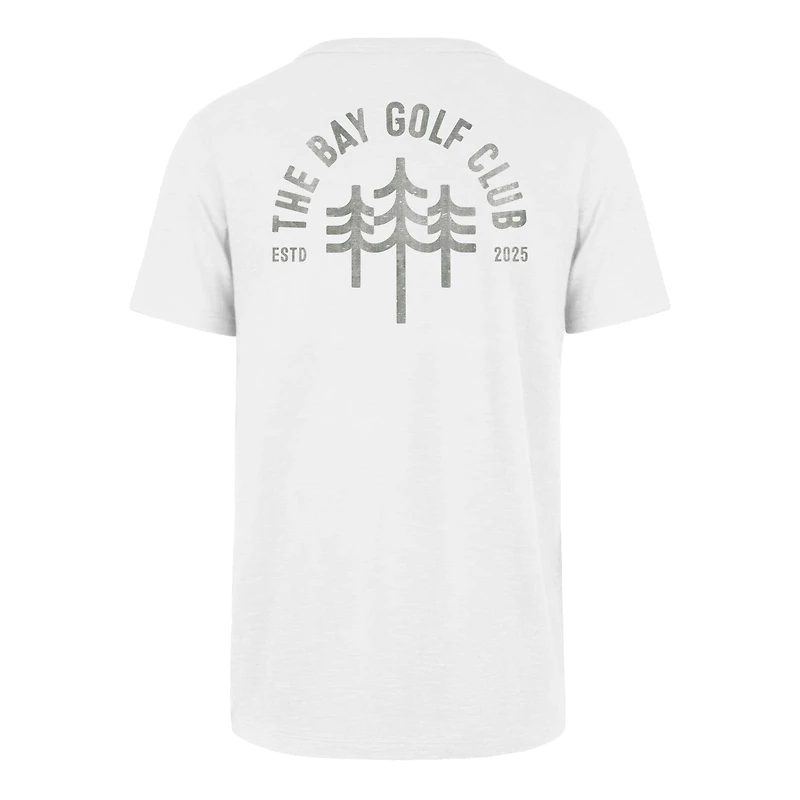 Men's '47 White TGL The Bay Golf Club Backer Scrum T-Shirt