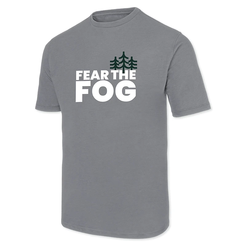 T-shirt pour homme Ahead Gray The Bay Golf Club Instant Classic Tri-Blend