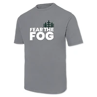 T-shirt pour homme Ahead Gray The Bay Golf Club Instant Classic Tri-Blend