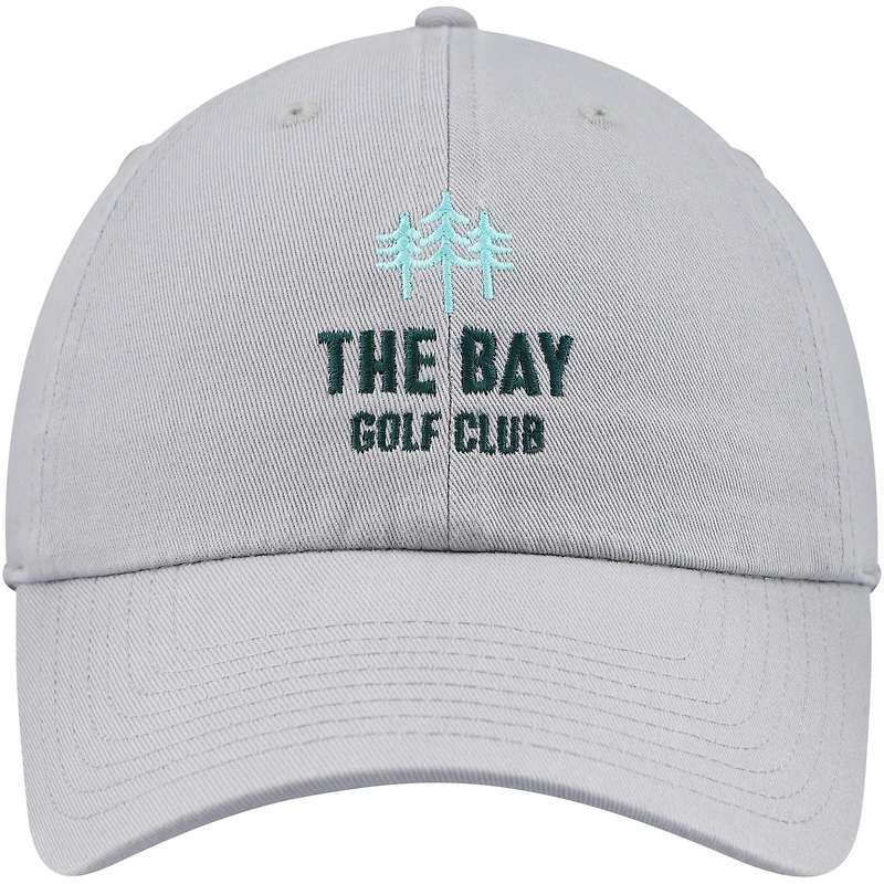 Men's Ahead Gray The Bay Golf Club Largo Adjustable Hat