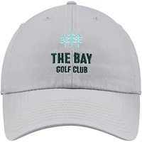 Men's Ahead Gray The Bay Golf Club Largo Adjustable Hat