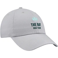 Men's Ahead Gray The Bay Golf Club Largo Adjustable Hat