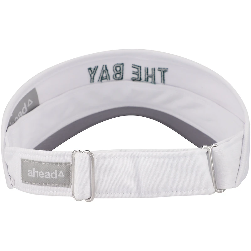 Men's Ahead White The Bay Golf Club Putter Adjustable Hat