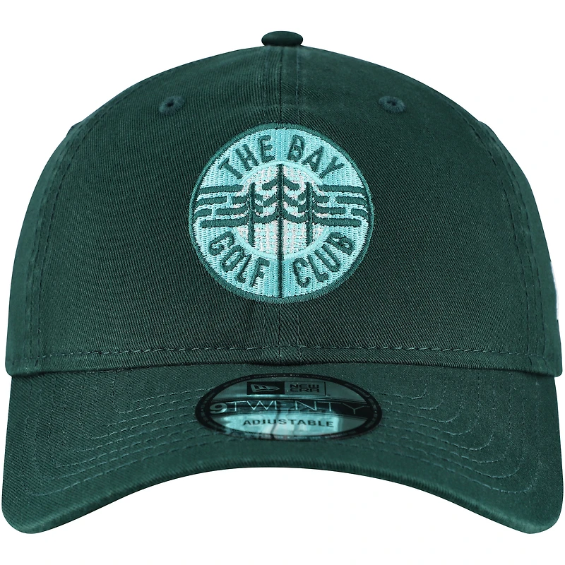 Casquette ajustable 9TWENTY TGL Team The Bay Golf Club Hunter Green pour homme de New Era