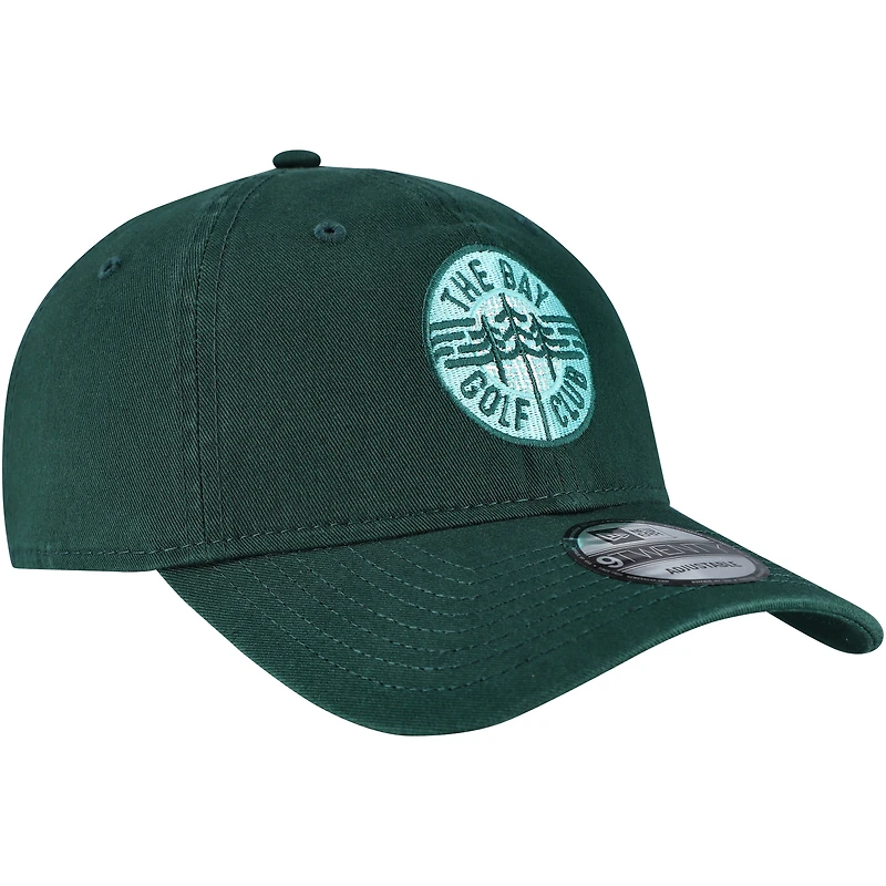Casquette ajustable 9TWENTY TGL Team The Bay Golf Club Hunter Green pour homme de New Era