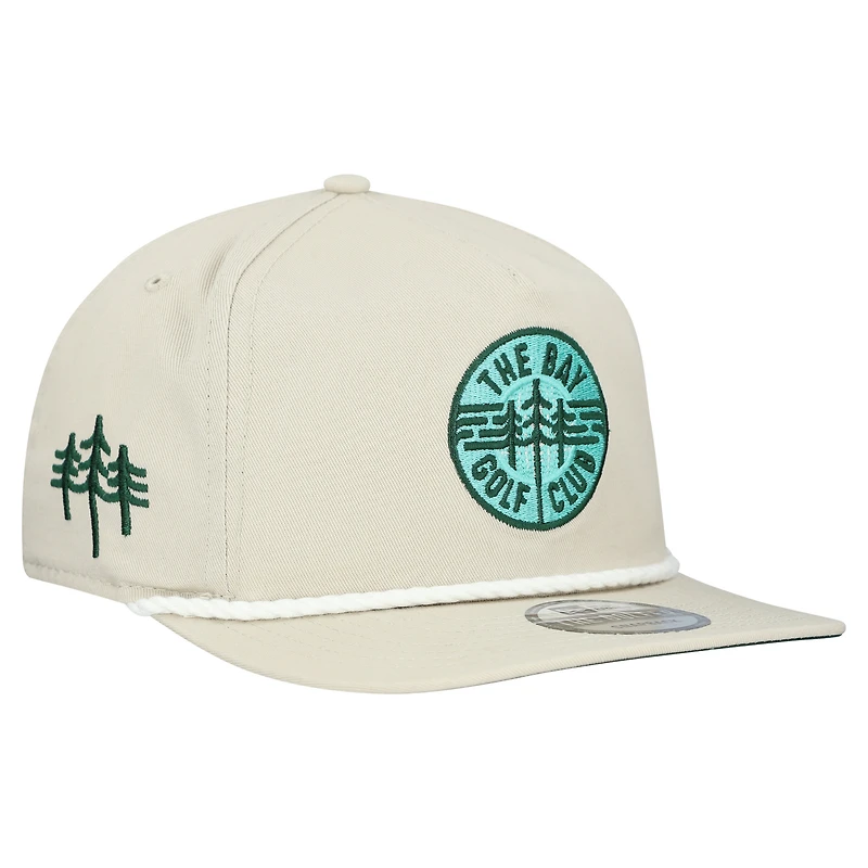 Men's New Era Stone The Bay Golf Club Adjustable Golfer Hat
