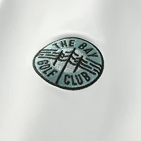 Men's Peter Millar White The Bay Golf Club Perth Performance Quarter-Zip Pullover