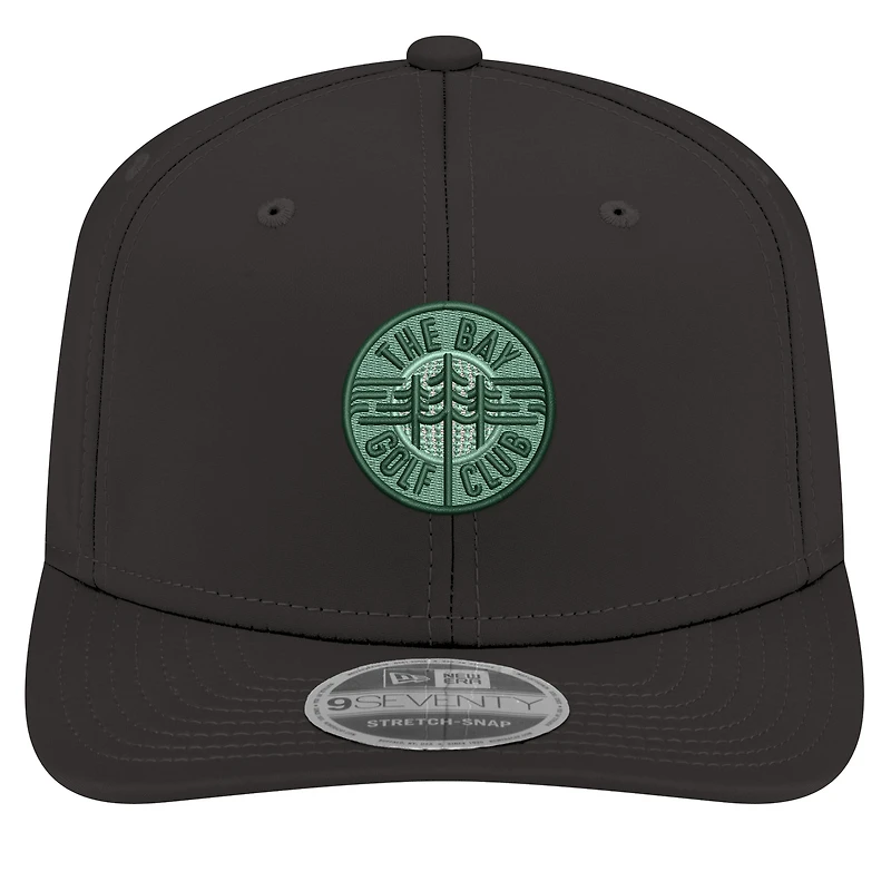 New Era Black The Bay Golf Club Team COOLERA 9SEVENTY Adjustable Hat