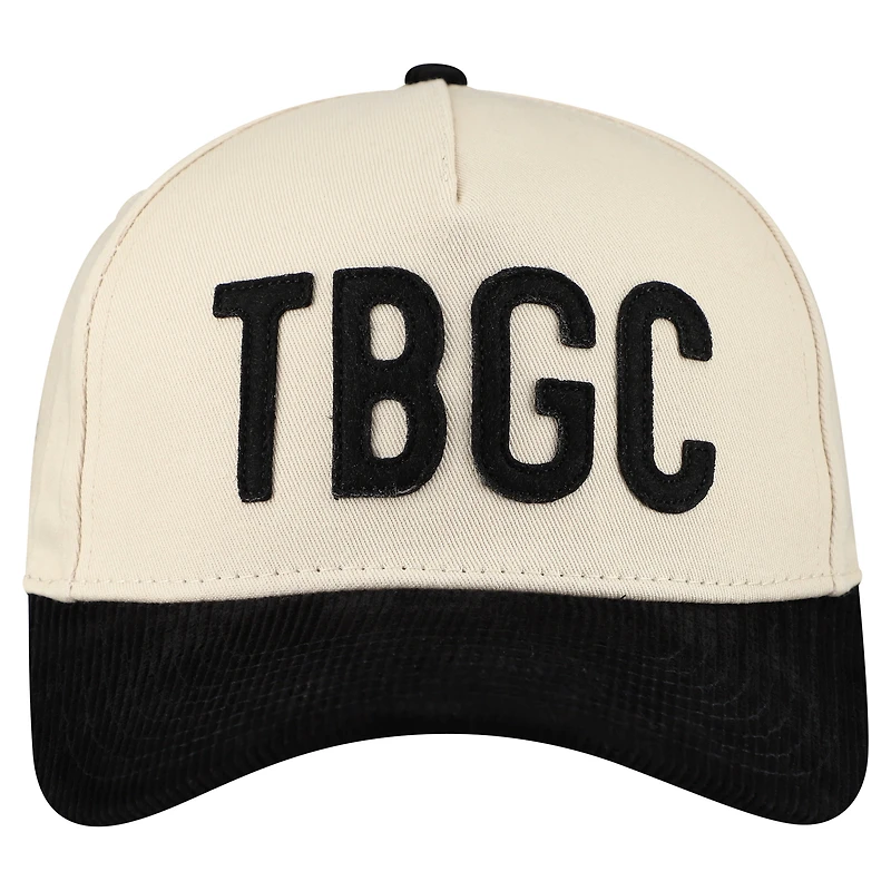 Unisex D. Hudson  Cream The Bay Golf Club Twill/Corduroy "TBGC" Hat