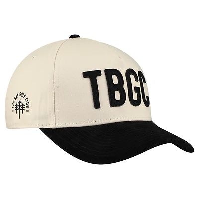 Unisex D. Hudson  Cream The Bay Golf Club Twill/Corduroy "TBGC" Hat