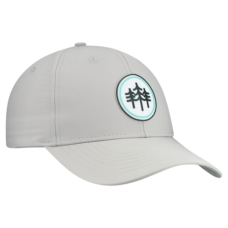 Casquette unisexe D. Hudson Gray The Bay Golf Club Three Tree Circle Patch
