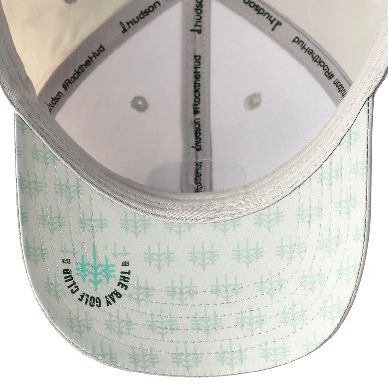 Casquette unisexe D. Hudson Gray The Bay Golf Club Three Tree Circle Patch