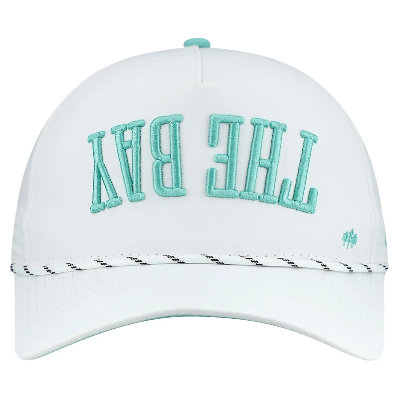 Unisex D. Hudson  White The Bay Golf Club Upside Down Hat