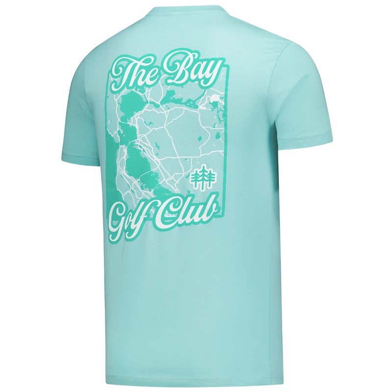 Unisex D. Hudson Mint The Bay Golf Club Graphic T-Shirt