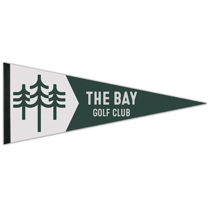 WinCraft The Bay Golf Club Fanion Premium 12" x 30"