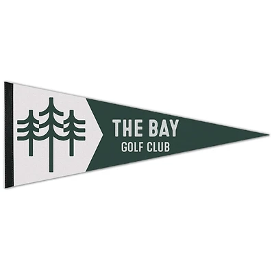 WinCraft The Bay Golf Club Fanion Premium 12" x 30"