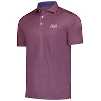 Polo Puma violet The Charles Schwab Challenge Tile MATTR pour homme
