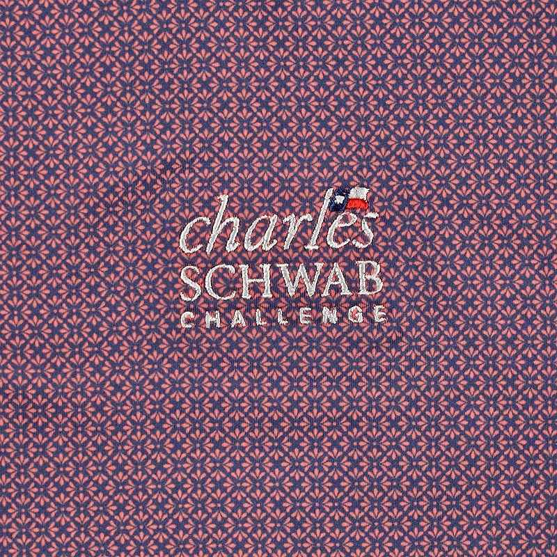 Polo Puma violet The Charles Schwab Challenge Tile MATTR pour homme