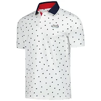 Polo Puma x Volition blanc pour homme The Charles Schwab Challenge Dancing Star MATTR