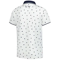 Polo Puma blanc The Charles Schwab Challenge Dancing Stars pour femme