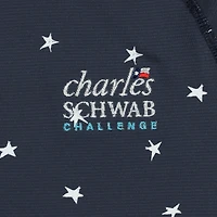 Pull à fermeture éclair quart de tour Puma x Volition Navy The Charles Schwab Challenge You-V Star Raglan pour femme