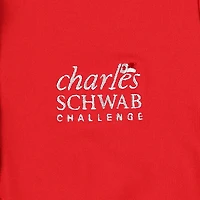 Women's Puma x Volition  Red The Charles Schwab Challenge Tipped Mattr Sleeveless Polo