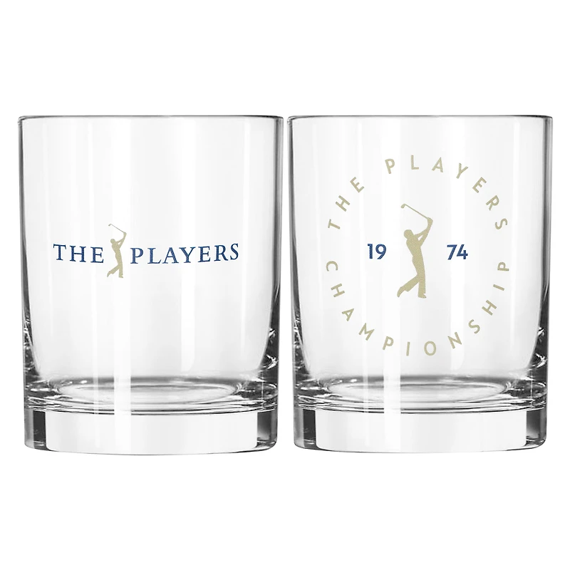 1974 THE PLAYERS 2-Pack Rocks Glass Set