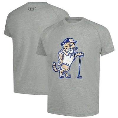 T-shirt technique Raglan pour garçon Under Armour Heather Grey THE PLAYERS