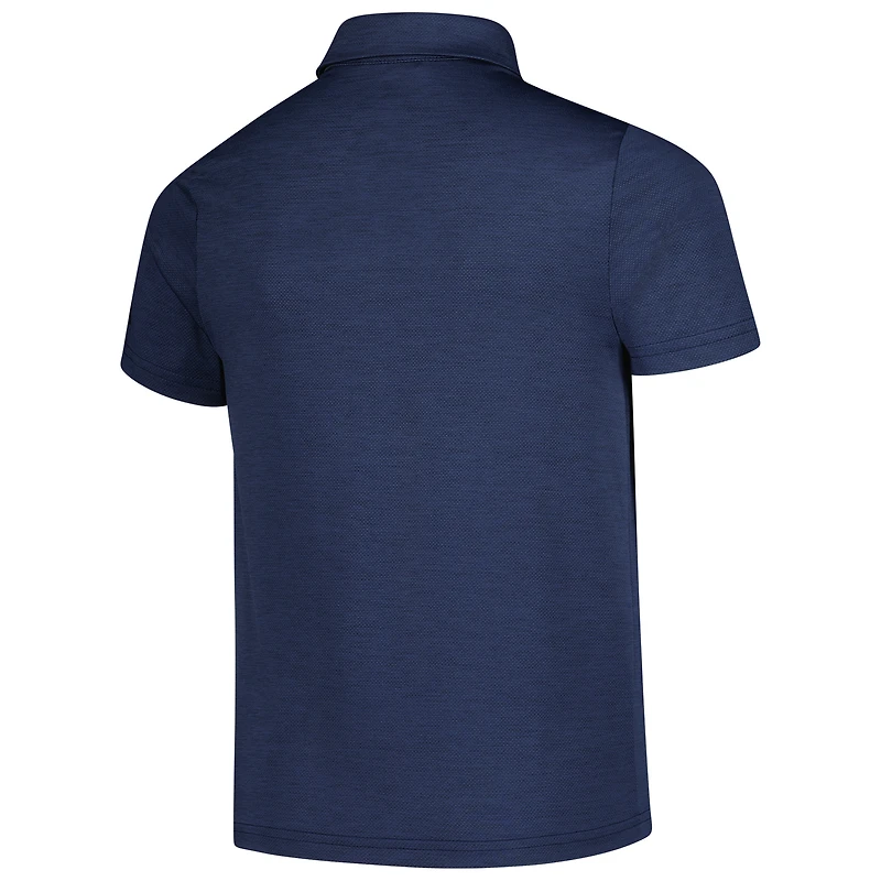 Polo Under Armour Heather Navy THE PLAYERS Playoff 3.0 pour garçon