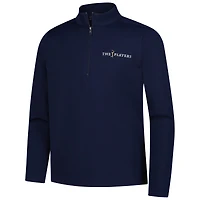 Pull demi-zip en piqué bleu marine Under Armour THE PLAYERS pour garçon