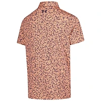 Polo imprimé Blade pour garçon Under Armour orange THE PLAYERS