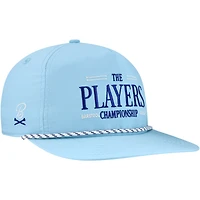 Casquette à visière à pression en corde Performance THE PLAYERS pour homme Barstool Golf bleu clair
