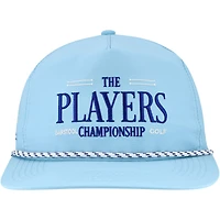 Casquette à visière à pression en corde Performance THE PLAYERS pour homme Barstool Golf bleu clair